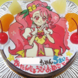 プリキュアケーキ