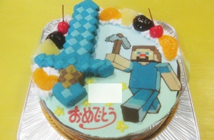 マインクラフトケーキ