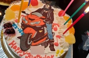 バイクイラストケーキ