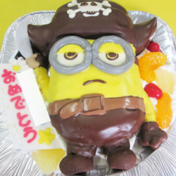 ミニオンケーキ