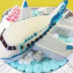 ANA飛行機ケーキ