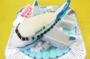 ANA飛行機ケーキ