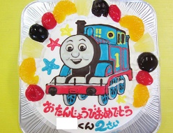 きかんしゃトーマスケーキ