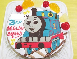 きかんしゃトーマスケーキ