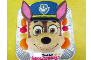 パウパトロールのチェイスケーキ