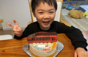 近鉄ひのとり電車ケーキ