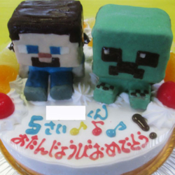 マインクラフトケーキ