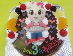 みみりん立体ケーキ