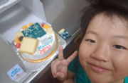 北海道白い恋人お菓子のケーキ