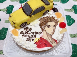 マツダRX7立体ケーキ