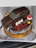 BMW車立体ケーキ
