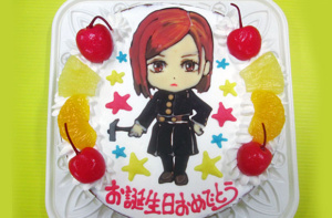 呪術廻戦イラストケーキ