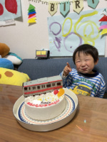 京葉線電車立体ケーキ