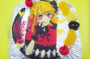 押しの子ルビーイラストケーキ