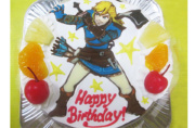 ゼルダの伝説リンクイラストケーキ