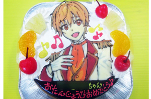 すとぷり　るぅとイラストケーキ