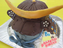 伊達政宗兜ケーキ