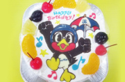 つば九郎イラストケーキ
