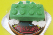 レゴブロック立体ケーキ