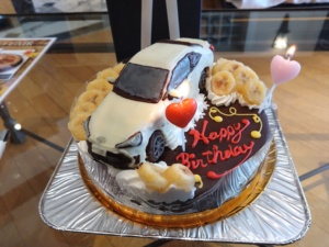 トヨタ86 ZN6車立体ケーキ