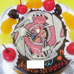 ベイブレードイラストケーキ