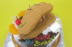 fastmitt野球グローブ立体ケーキ