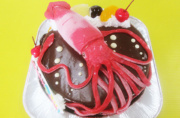 ダイオウイカ立体ケーキ
