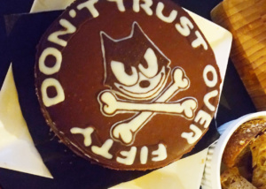 フィリックスイラストケーキ