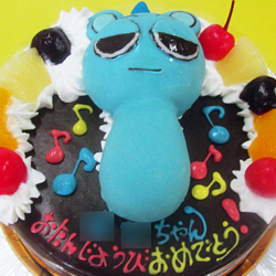 スプランキーのスカイ立体ケーキ