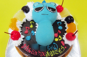 スプランキーのスカイ立体ケーキ