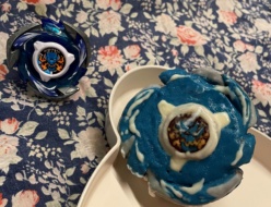 ベイブレード立体ケーキ