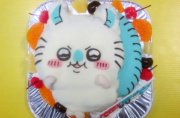 ちいかわのモモンガ立体ケーキ