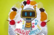 スプランキーのファンボットケーキ