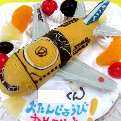 ANAスターウォーズの飛行機立体ケーキ