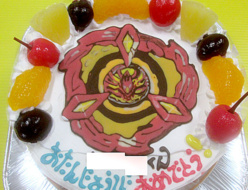ベイブレードケーキ