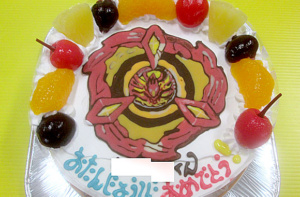 ベイブレードケーキ