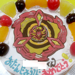 ベイブレードケーキ