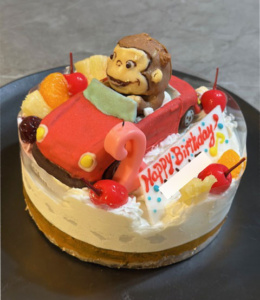 おさるのジョージケーキ