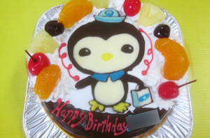オクトノーツのペソイラストケーキ