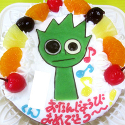 スプランキーのオワックスイラストケーキ