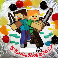 マインクラフトケーキ