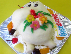 ムーミン３Ⅾ立体ケーキ