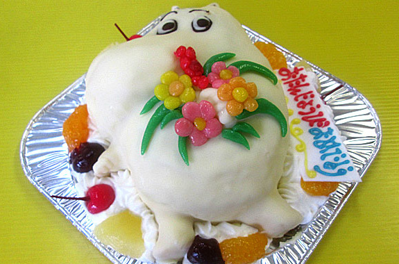 ムーミン３Ⅾ立体ケーキ