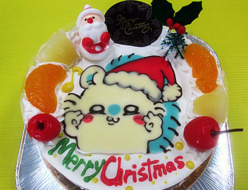 ちいかわモモンガクリスマスケーキ