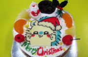 ちいかわモモンガクリスマスケーキ