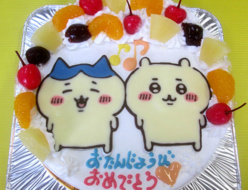 ちいかわとハチワレケーキ