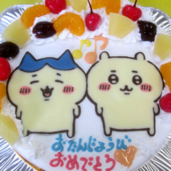 ちいかわとハチワレケーキ