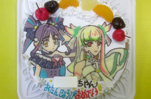 プリキュアケーキ