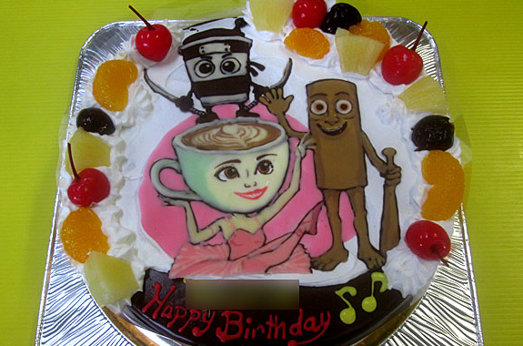 イタリアンブレインロッドのケーキ