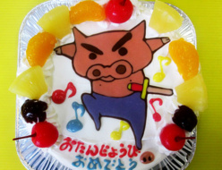 ぶりぶりざえもんケーキ